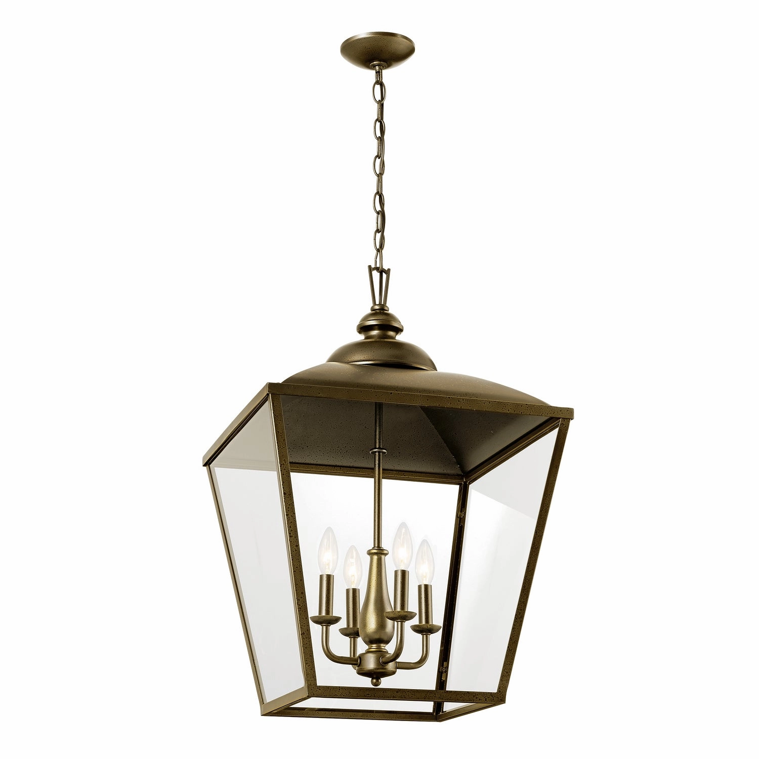 Dame Four Light Foyer Pendant Character Bronze Ceiling Lights Lighting free shipping