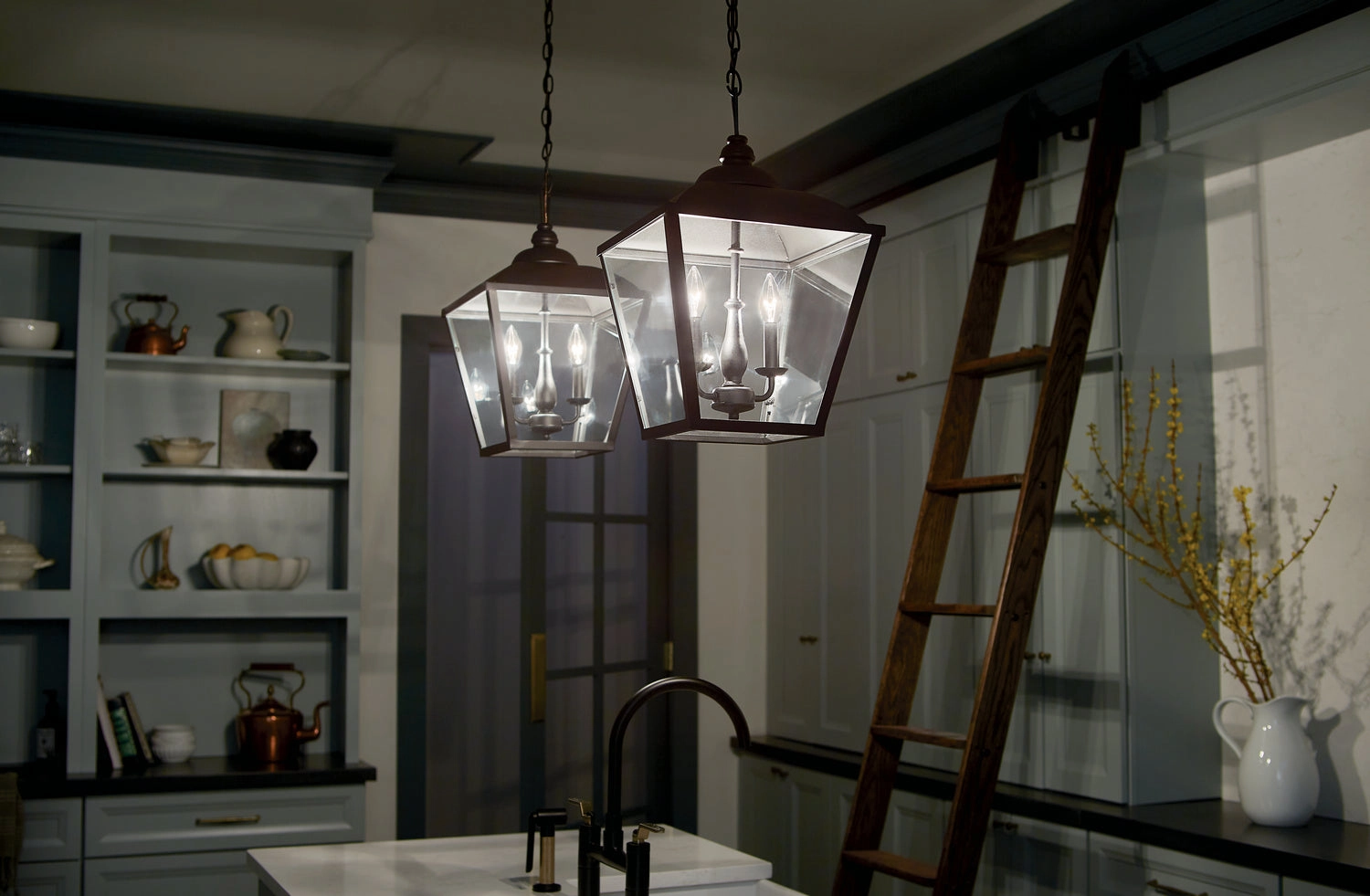 Dame Two Light Pendant Textured Black Ceiling Light Fixtures on sale