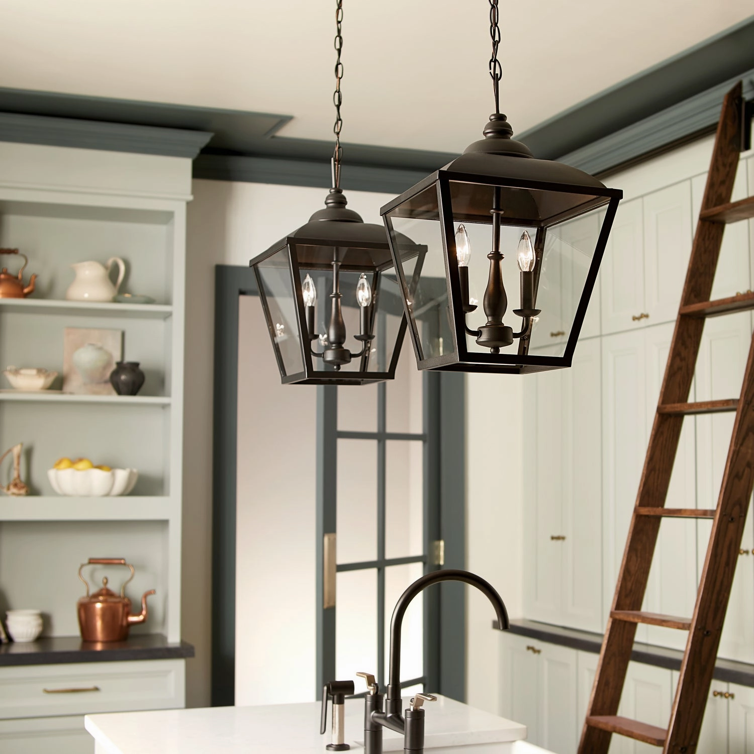 Dame Two Light Pendant Textured Black Ceiling Light Fixtures on sale