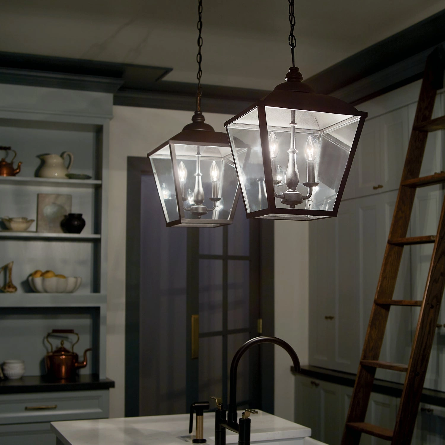 Dame Two Light Pendant Textured Black Ceiling Light Fixtures on sale