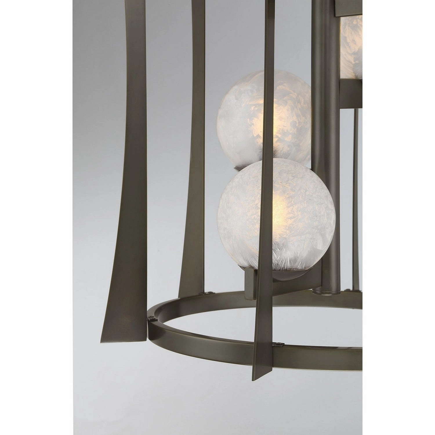 Darien Four Light Pendant Mediterranean Bronze Designer Ceiling Lights for less