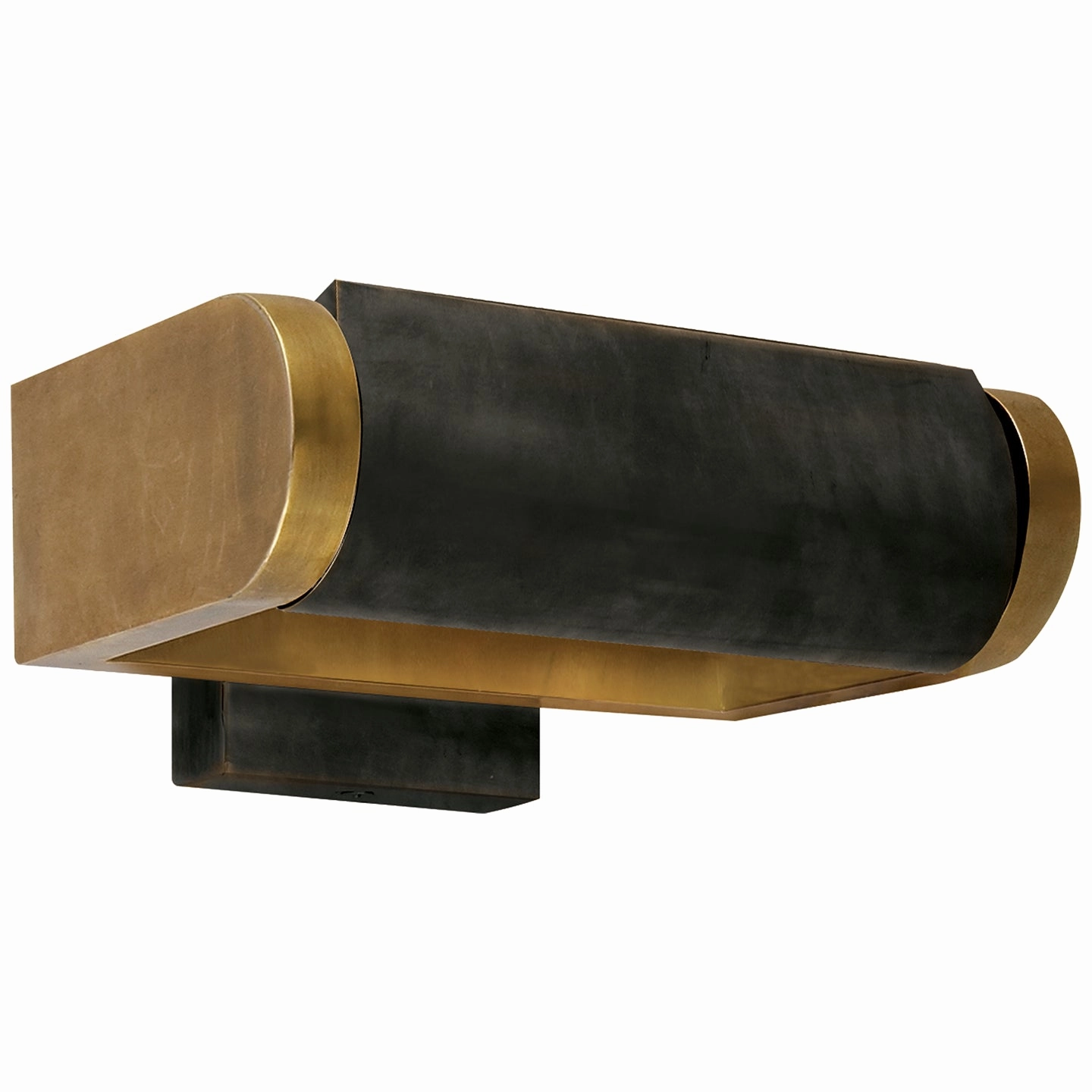 David Art One Light Wall Sconce Hand-Rubbed Antique Brass Wall Lights for patio sale