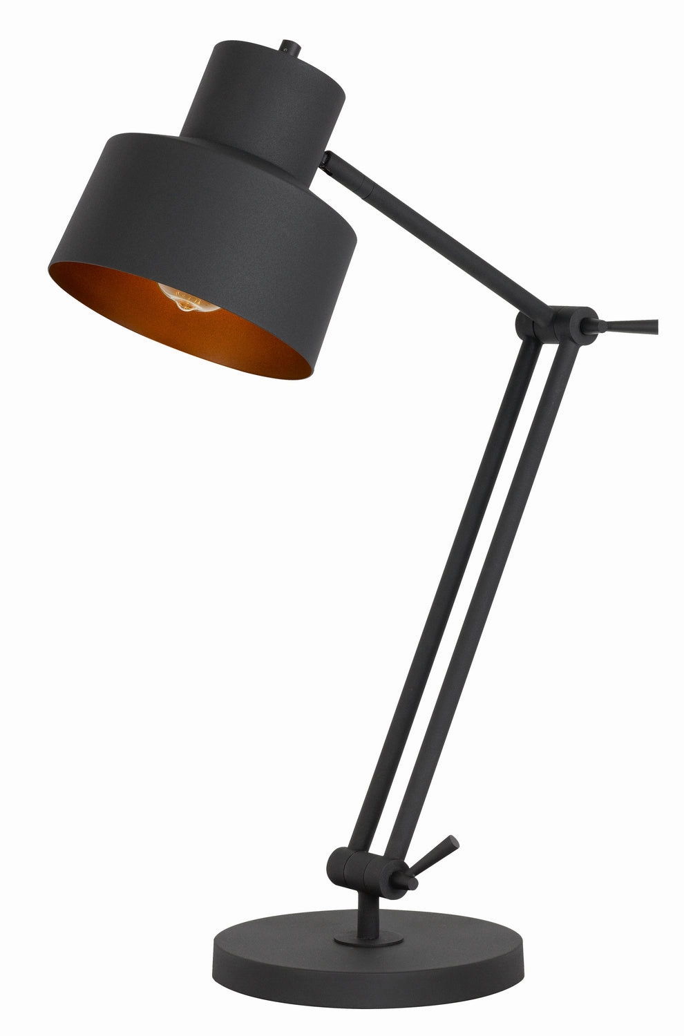 Davidson One Light Desk Lamp Matte Black Desk Lamps online discount