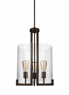 Dawes Three Light Hall / Foyer Pendant Bronze Ceiling Lights Lighting free shipping