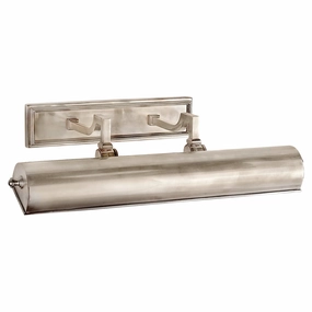 Dean Picture Light Two Light Picture Light Brushed Nickel Wall Lights for patio sale