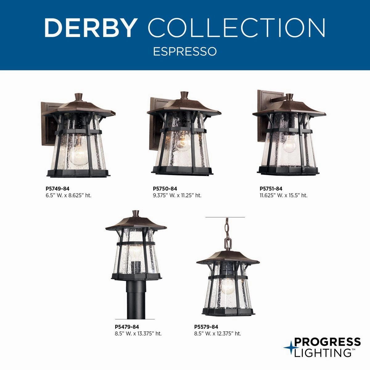 Derby One Light Hanging Lantern Espresso Garden Hanging Lights promo