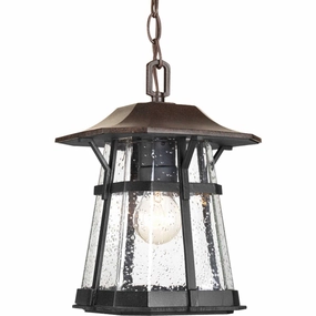 Derby One Light Hanging Lantern Espresso Outdoor Hanging Lights Lighting premium