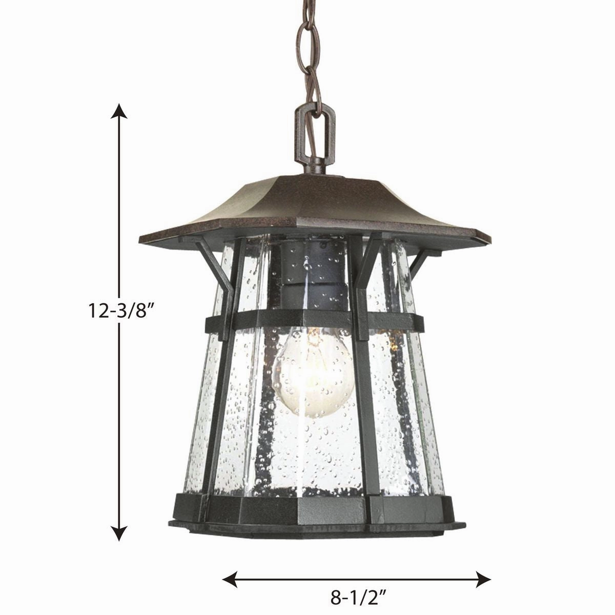Derby One Light Hanging Lantern Espresso Garden Hanging Lights promo