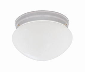 Designers Fountain Basic Flushmount 4732-WH Ceiling Light - White Online shop Ceiling Lights