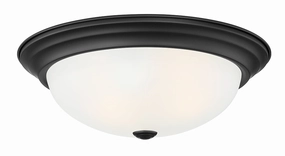 Designers Fountain Decorative Flushmount 1257L-MB-W Ceiling Light - Matte Black Online shop Ceiling Lights