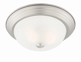 Designers Fountain Decorative Flushmount 1257M-PW-W Ceiling Light - Pewter Online shop Ceiling Lights