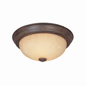Designers Fountain Decorative Flushmount 1257M-WM-AM Ceiling Light - Warm Mahogany Online shop Ceiling Lights