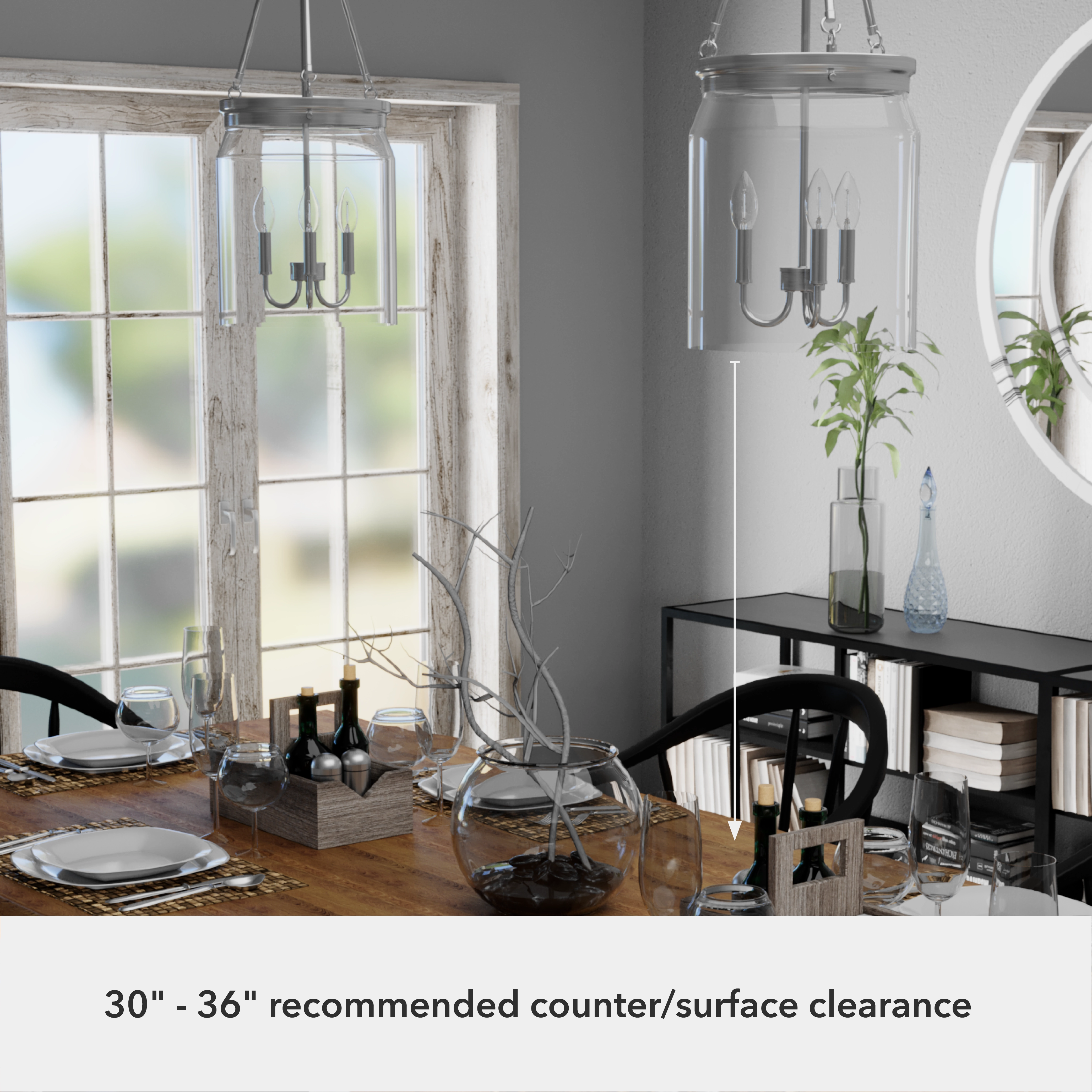 Devon Park Three Light Pendant Brushed Nickel Buy Ceiling Lights online