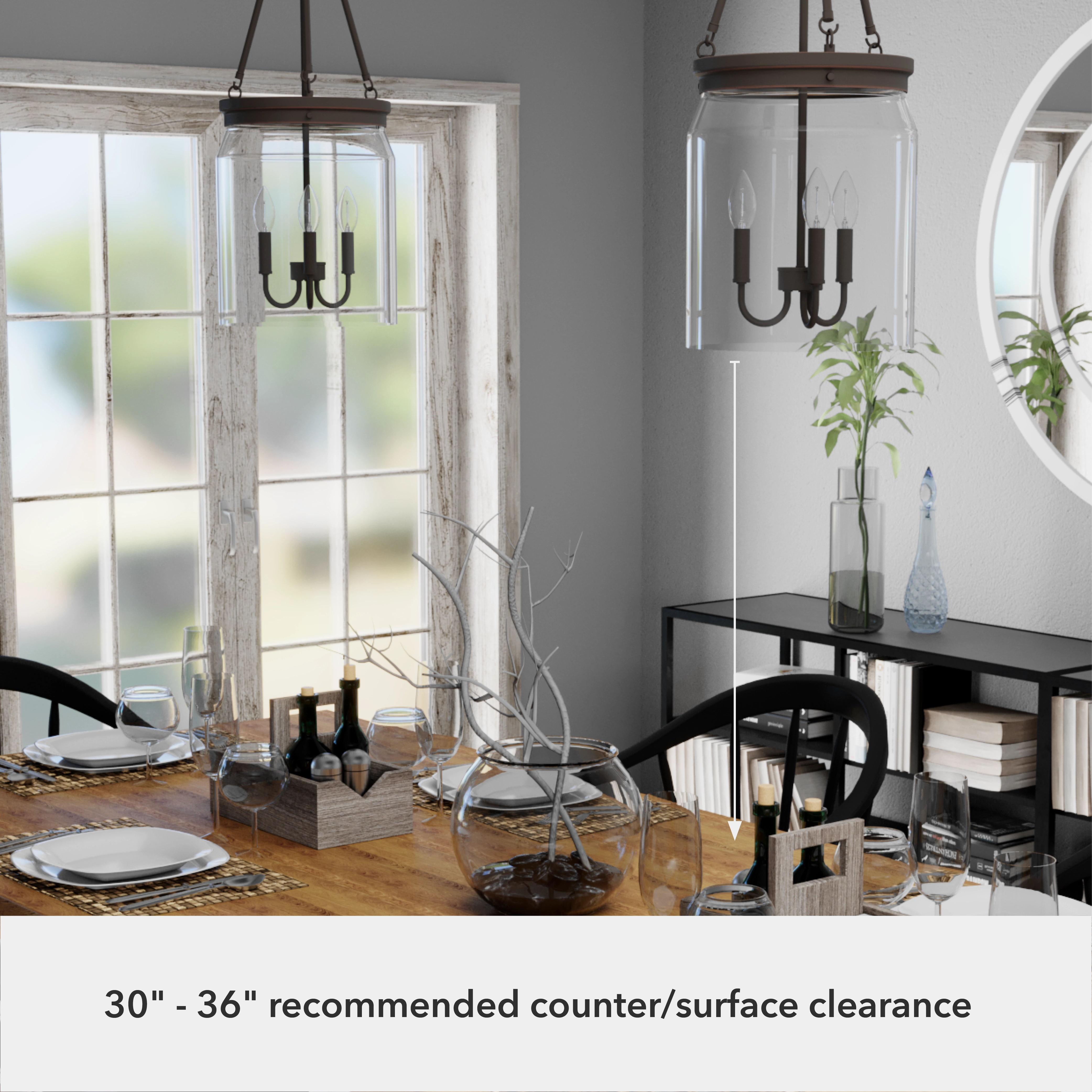 Devon Park Three Light Pendant Onyx Bengal Buy Ceiling Lights online