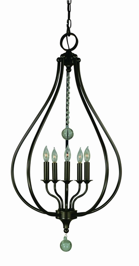 Dewdrop Five Light Pendant Mahogany Bronze Ceiling Lights Lighting discount price