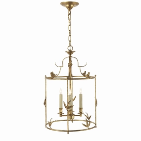 Diego Four Light Lantern Gilded Iron Ceiling Lights Lighting free shipping