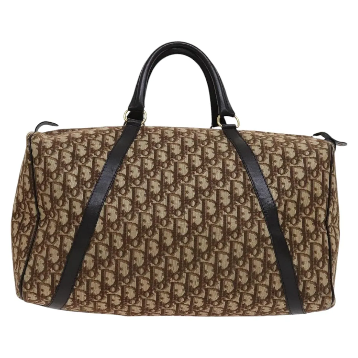 Dior Boston Canvas Travel Bag (Pre-Owned)