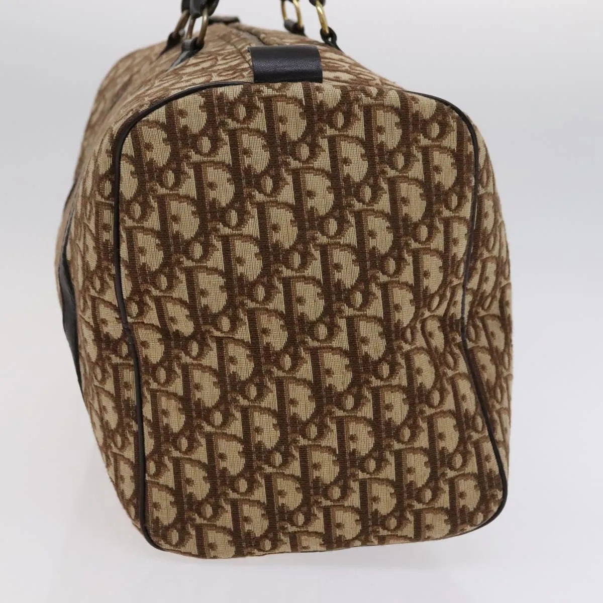 Dior Boston Canvas Travel Bag (Pre-Owned)