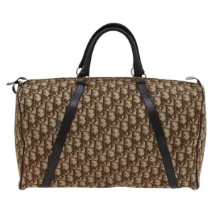 Dior Boston Canvas Travel Bag (Pre-Owned)