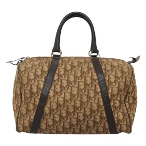 Dior Trotter Canvas Travel Bag (Pre-Owned)
