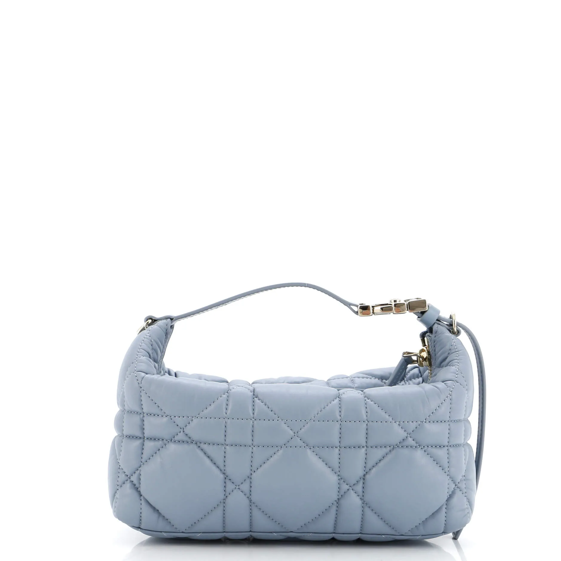 DiorTravel Nomad Pouch Macrocannage Quilt Calfskin Medium