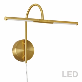 Display/Exhibit LED Picture Light Aged Brass Wall Lights for patio sale