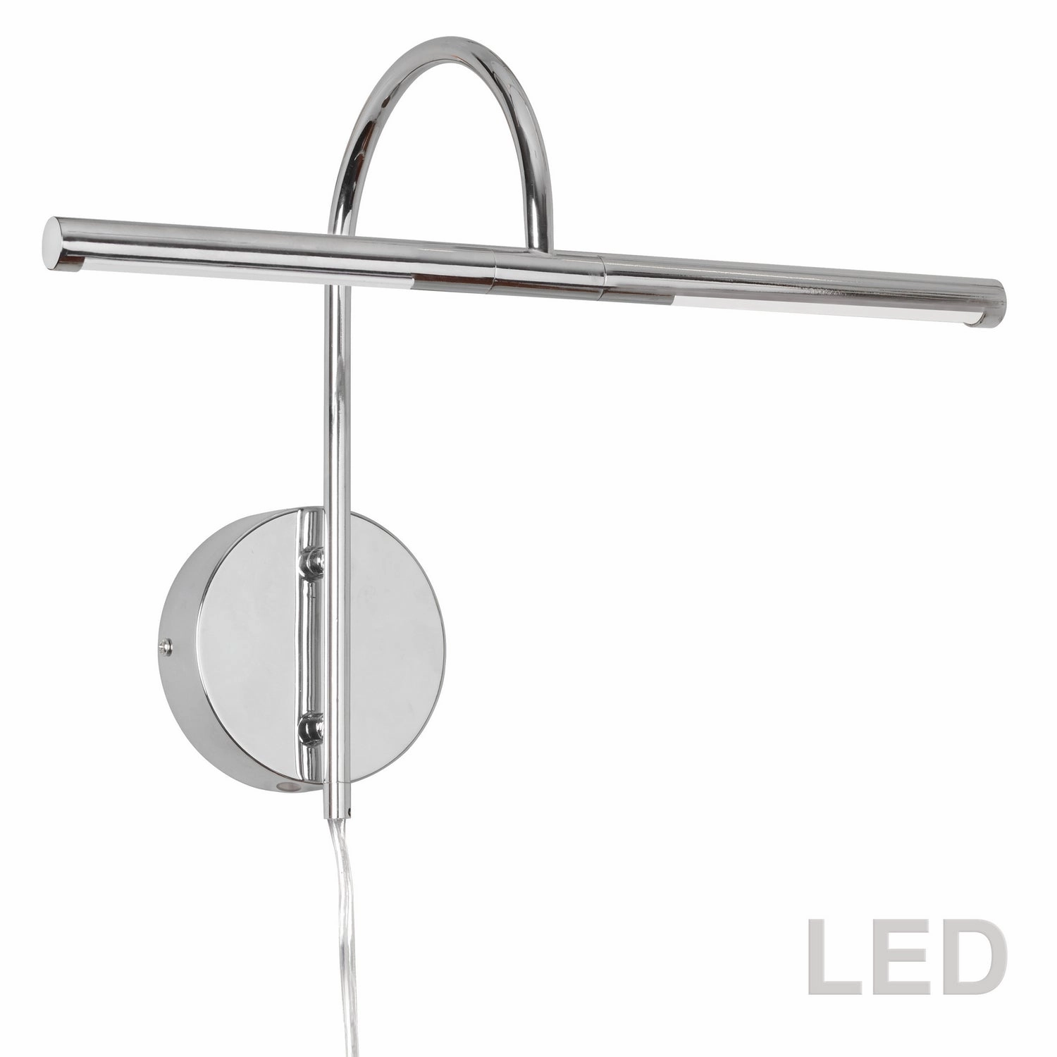 Display/Exhibit LED Picture Light Polished Chrome Wall Lights for patio sale