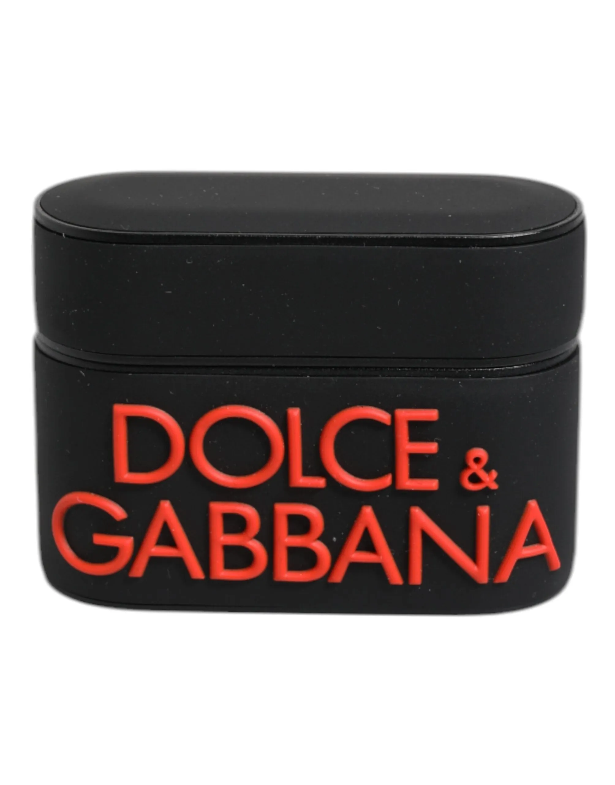 Dolce & Gabbana  Silicone Embossed Logo Airpods Men's Case