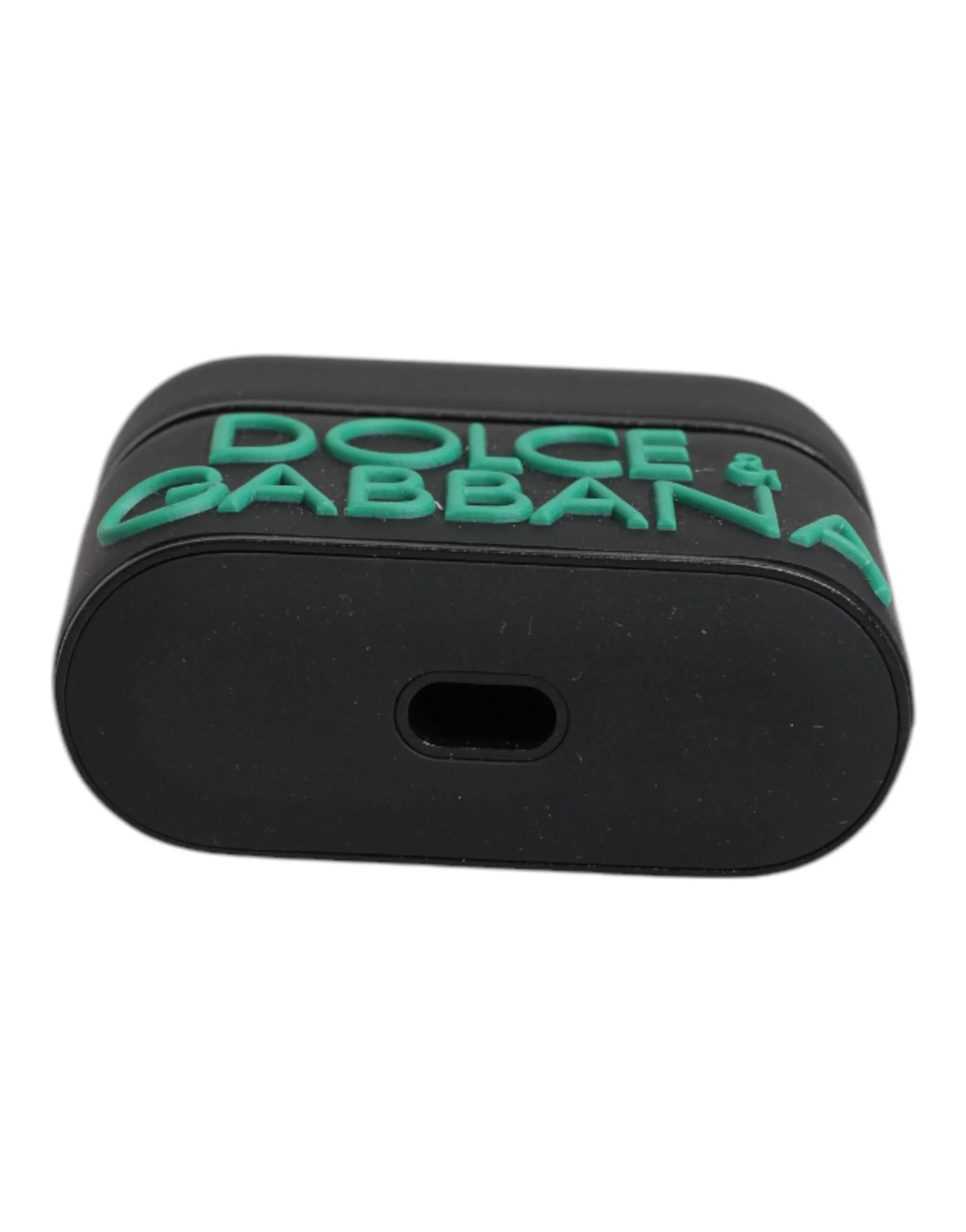Dolce & Gabbana  Silicone Embossed Logo Airpods Men's Case