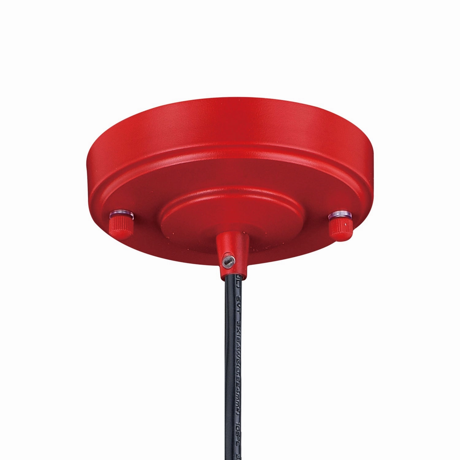 Dorado One Light Outdoor Pendant Red and White Garden Hanging Lights promo