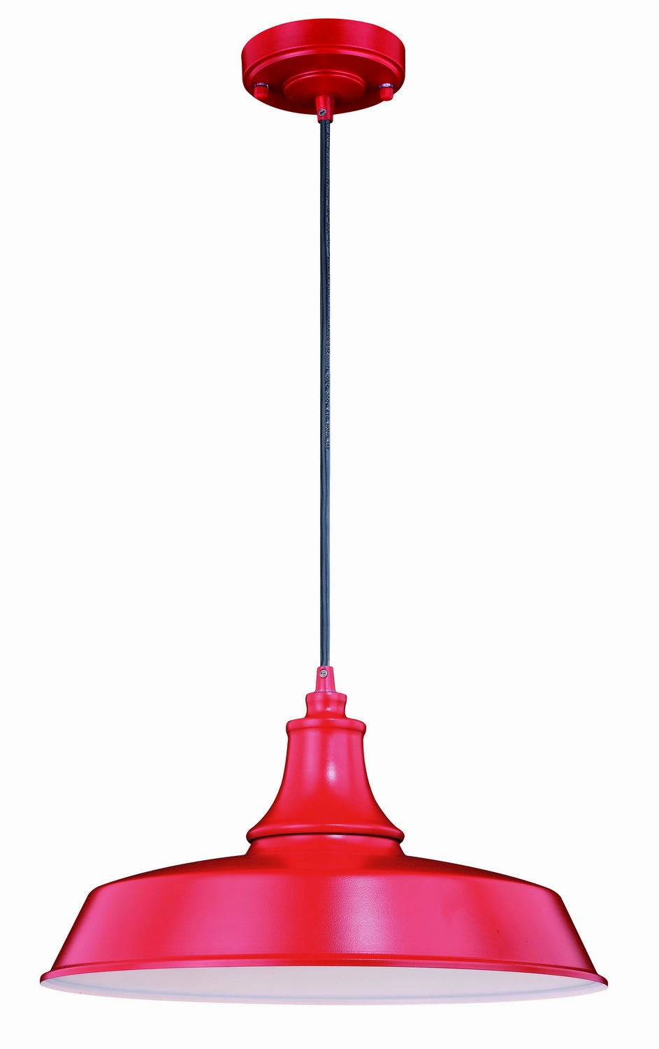 Dorado One Light Outdoor Pendant Red and White Outdoor Hanging Lights Lighting premium
