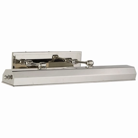 Dorchester Picture Light Four Light Picture Light Polished Nickel Wall Lights for patio sale
