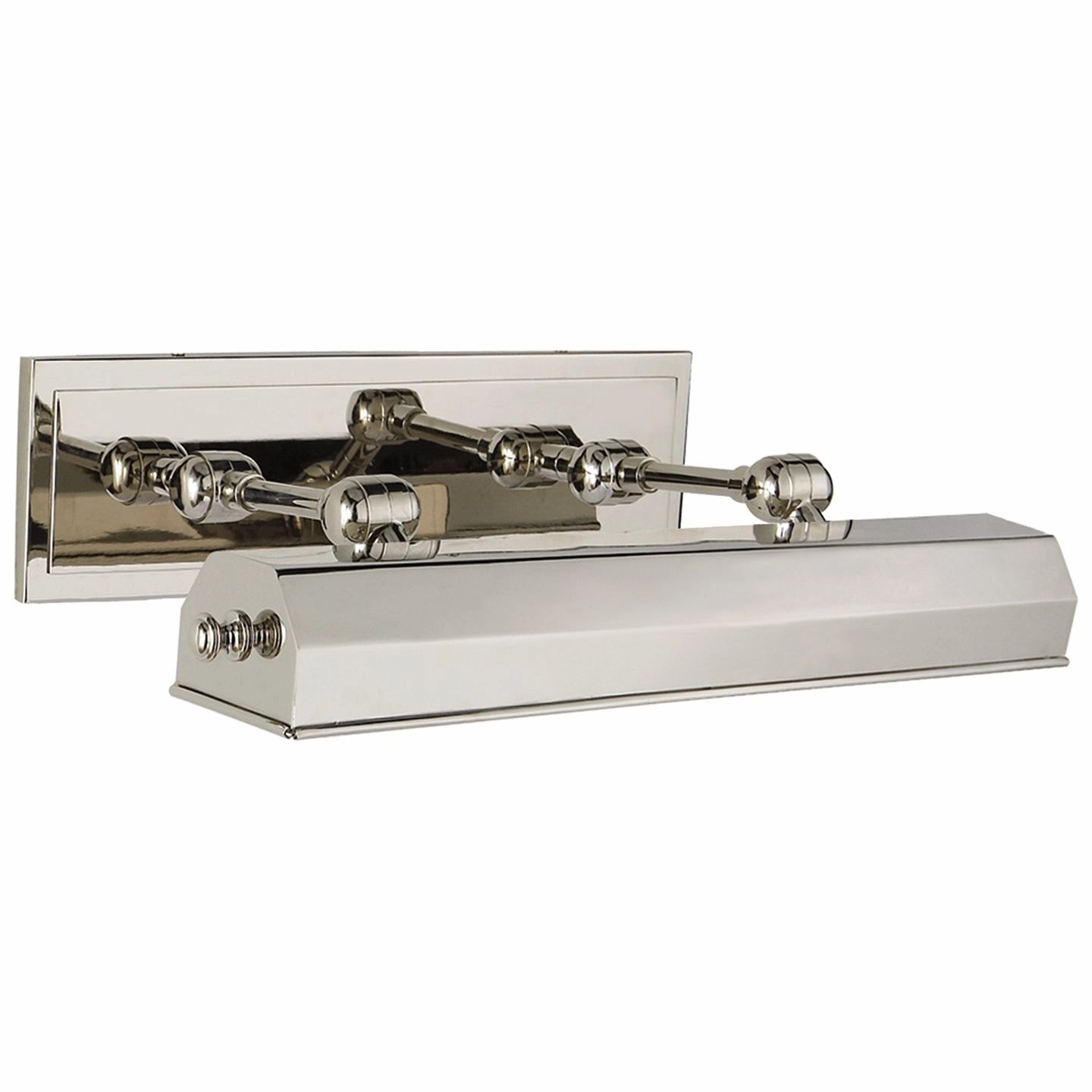 Dorchester Picture Light Two Light Picture Light Polished Nickel Wall Lights for patio sale