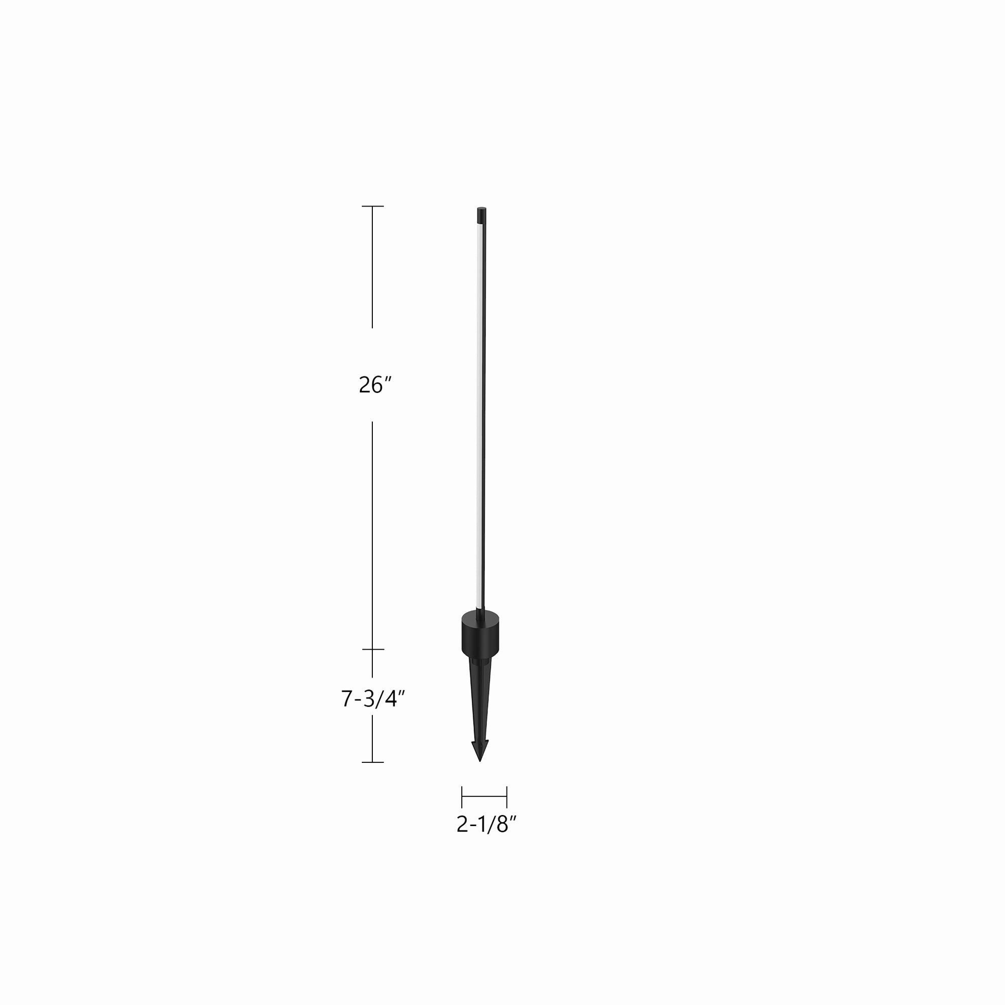 Dorian LED Garden Light Black Outdoor Path Lights special offer