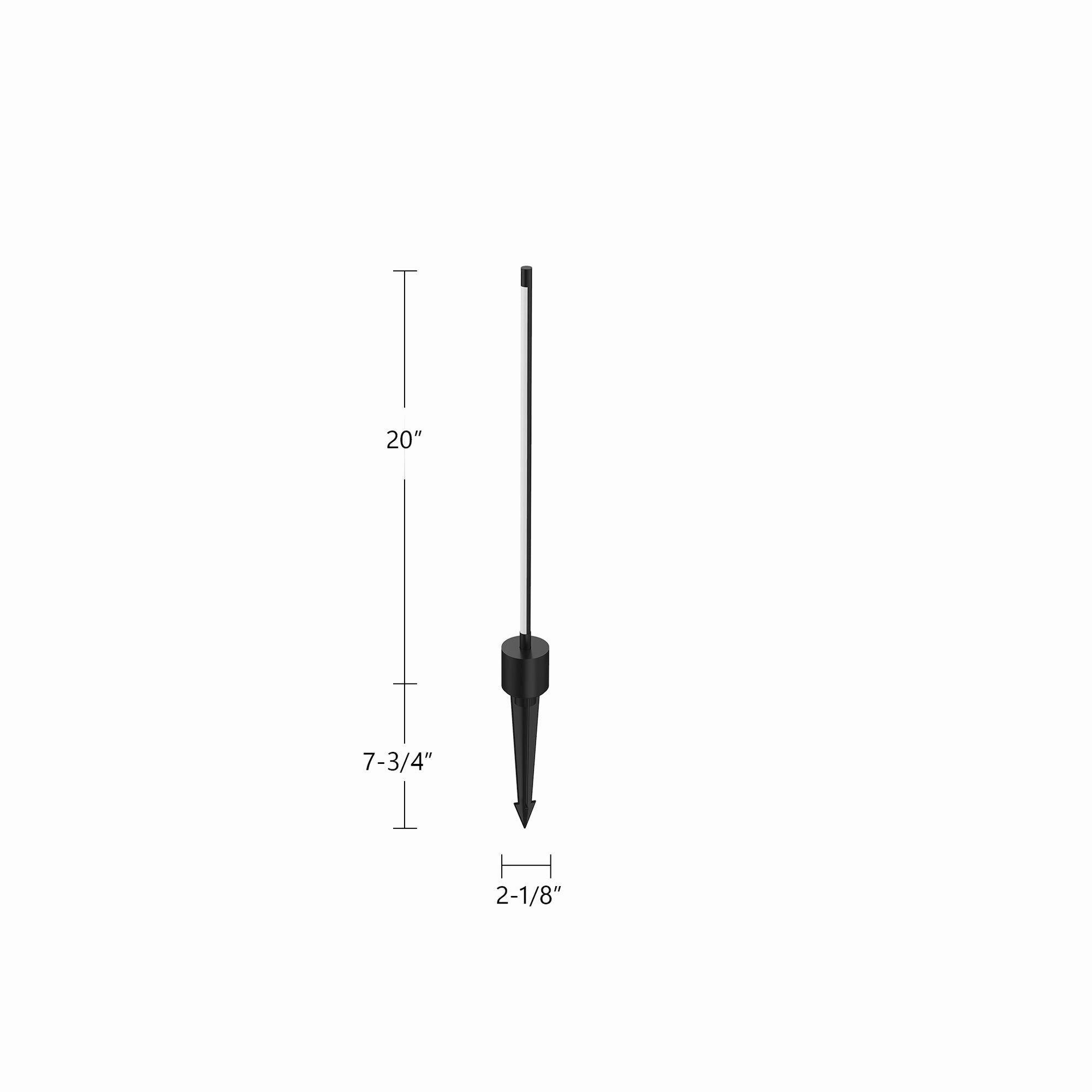 Dorian LED Garden Light Black Outdoor Path Lights special offer