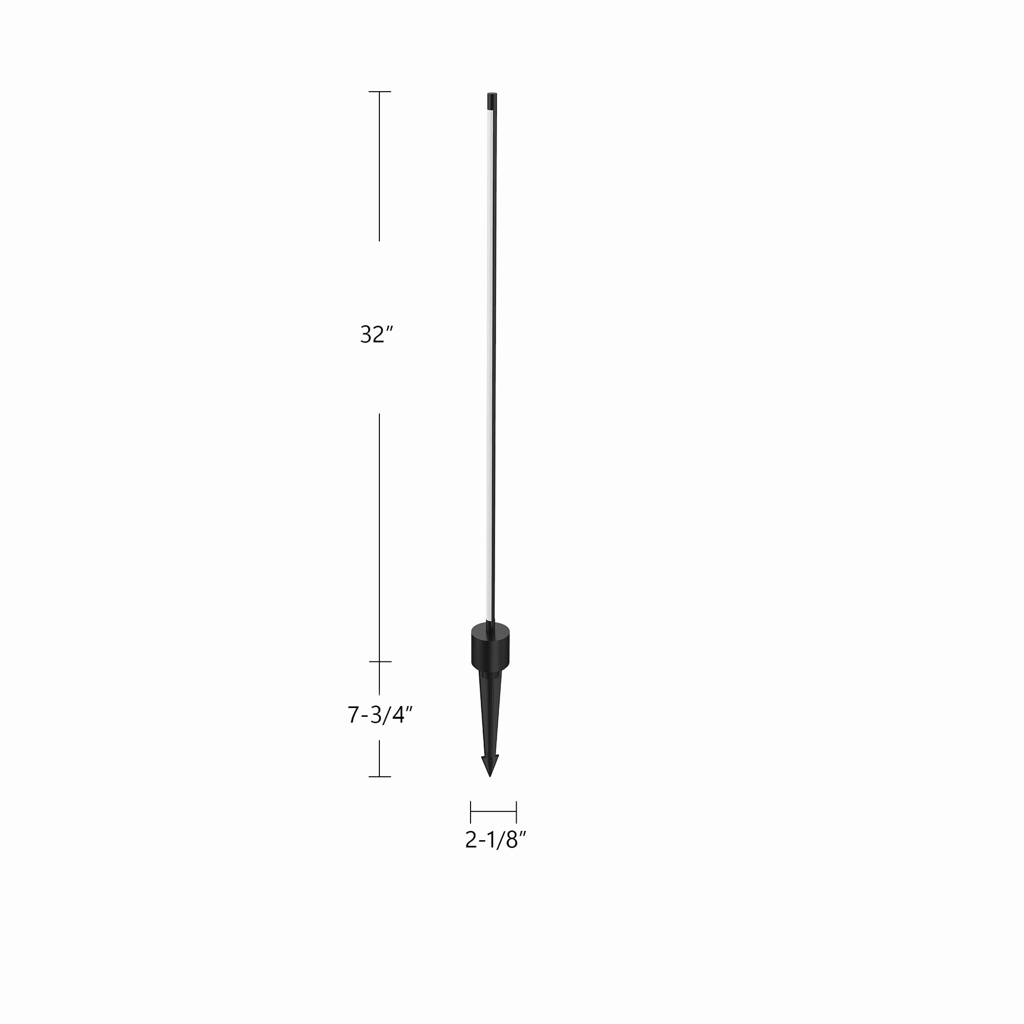 Dorian LED Garden Light Black Outdoor Path Lights special offer