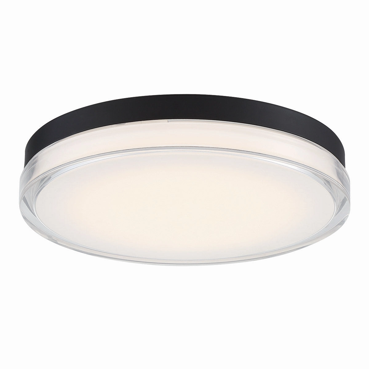 Dot LED Flush Mount Black Outdoor Ceiling Mount Lighting clearance