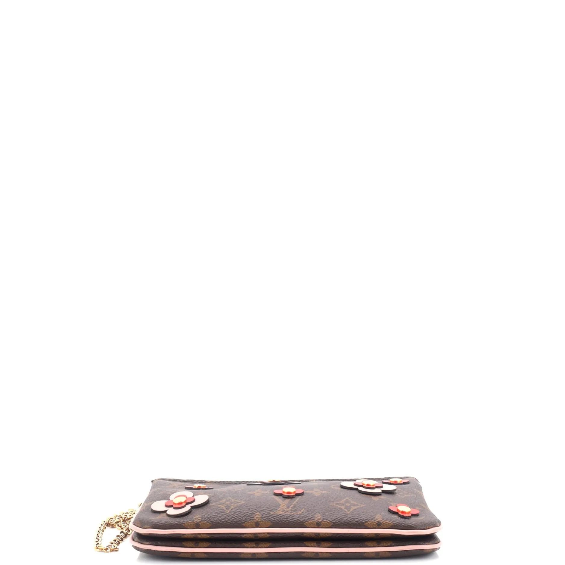 Double Zip Pochette Limited Edition Blooming Flowers Monogram Canvas