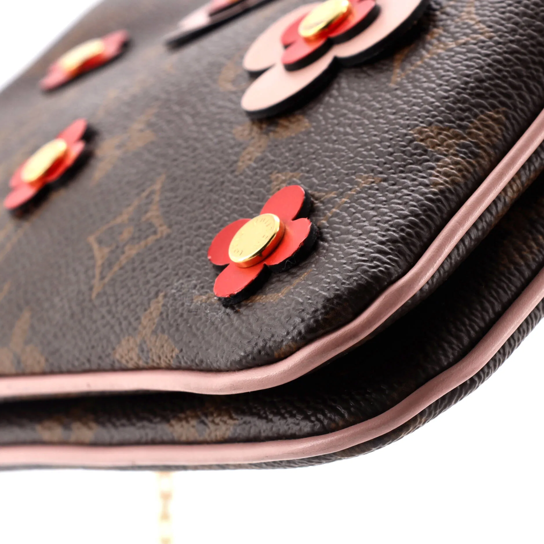 Double Zip Pochette Limited Edition Blooming Flowers Monogram Canvas