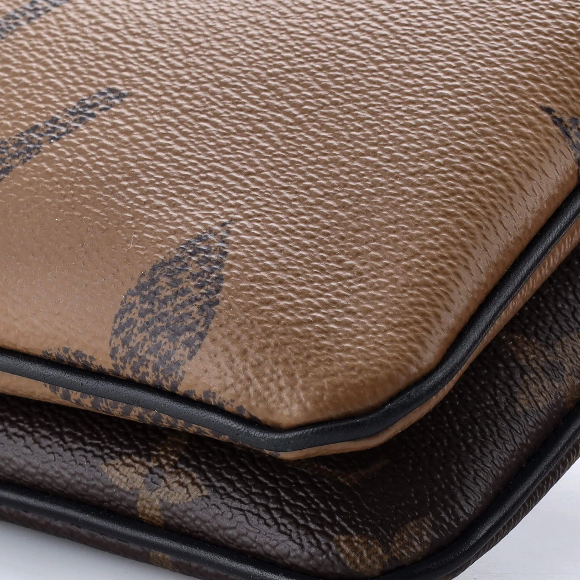 Double Zip Pochette Reverse Monogram Giant