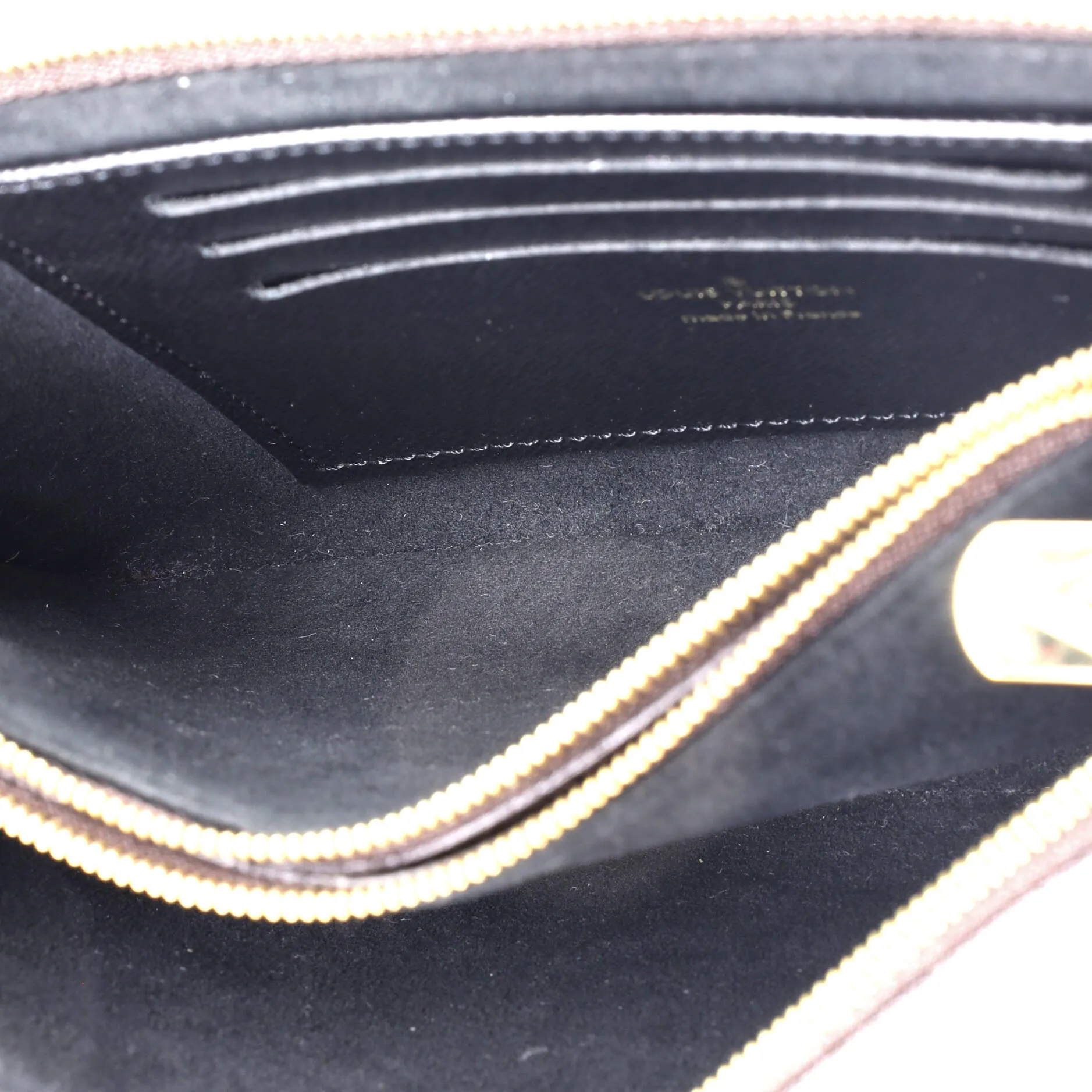 Double Zip Pochette Reverse Monogram Giant