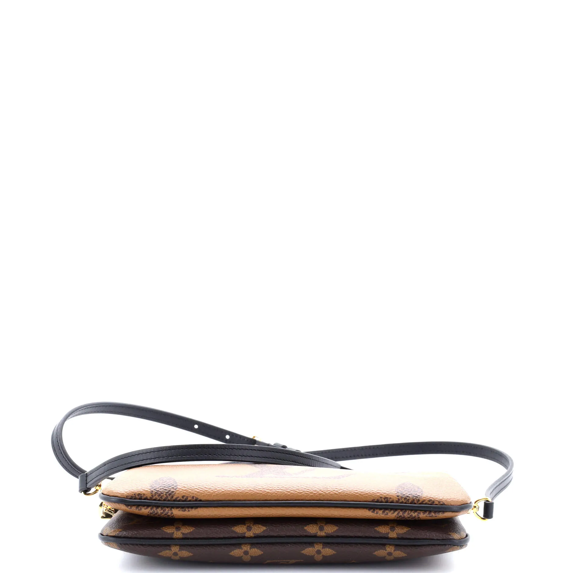 Double Zip Pochette Reverse Monogram Giant