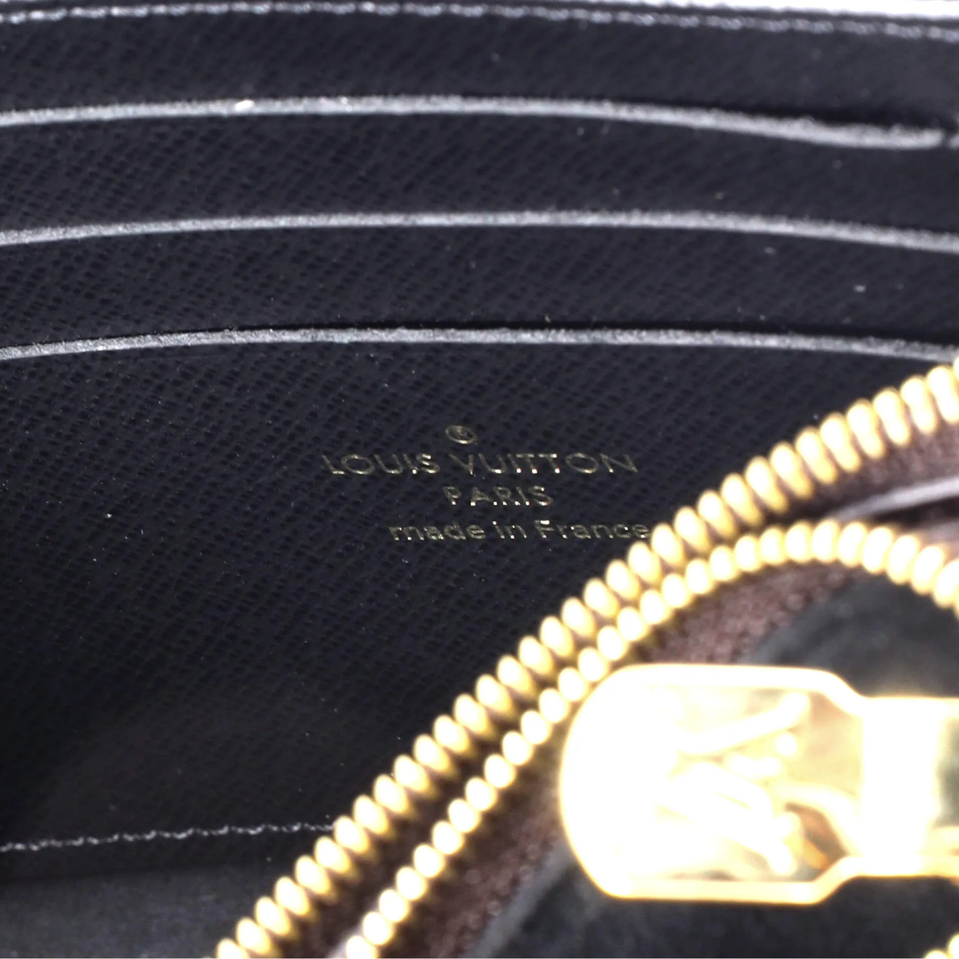 Double Zip Pochette Reverse Monogram Giant