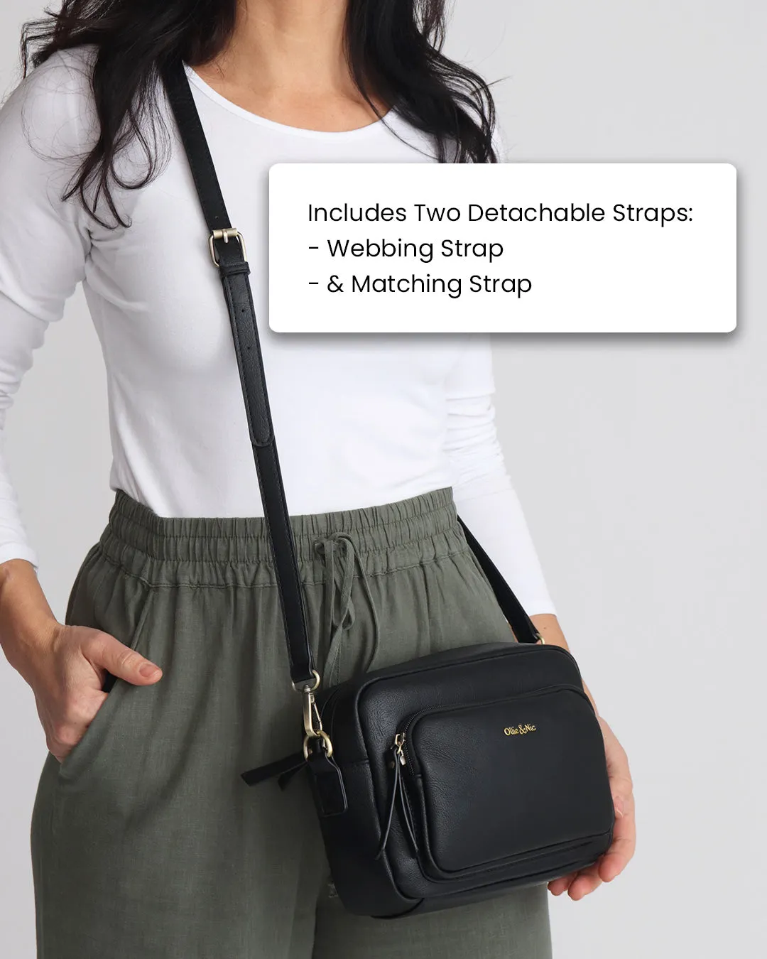 Doyle Crossbody - Black