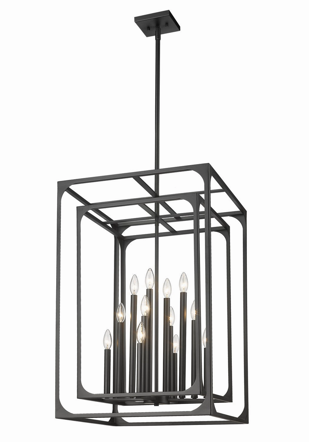 Easton 12 Light Chandelier Matte Black Cheap Ceiling Lights available