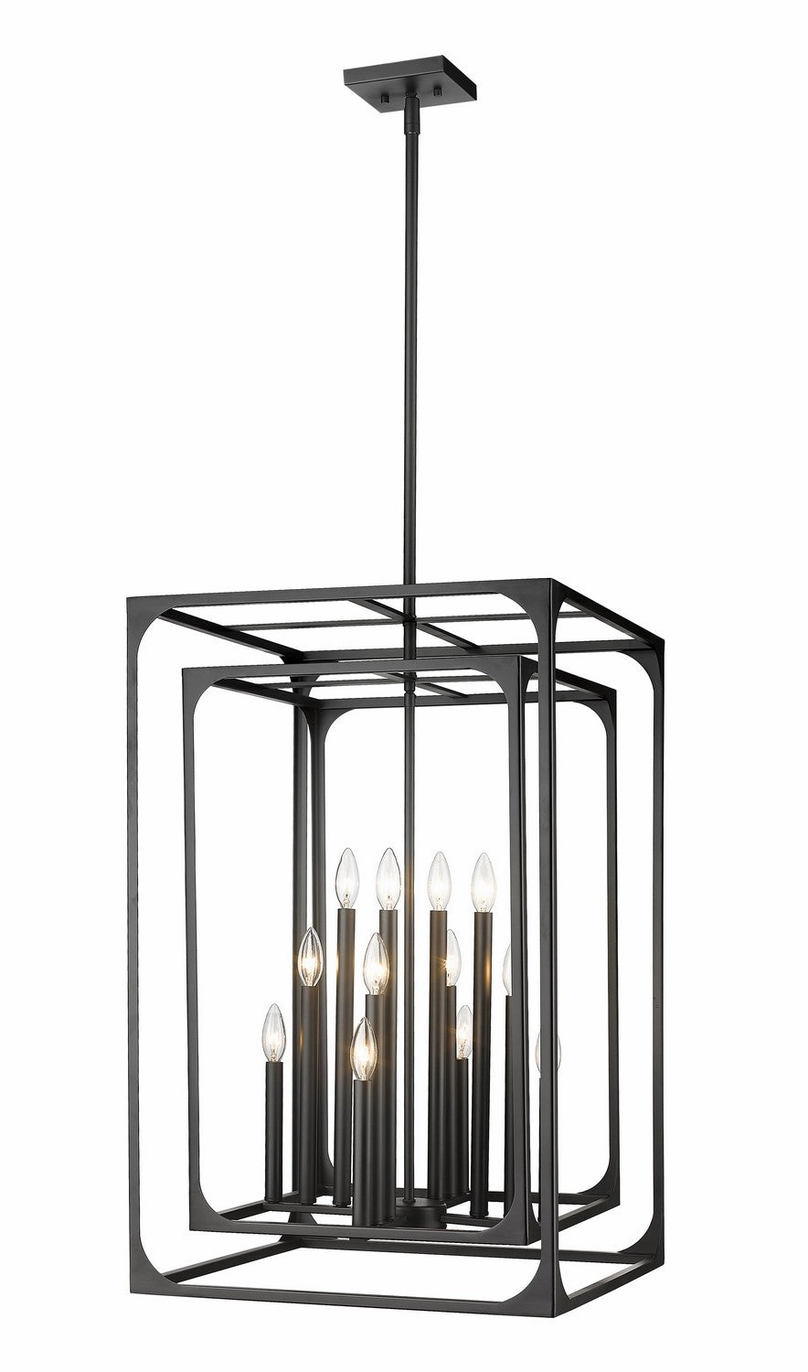 Easton 12 Light Chandelier Matte Black Ceiling Lights Lighting cheap deals