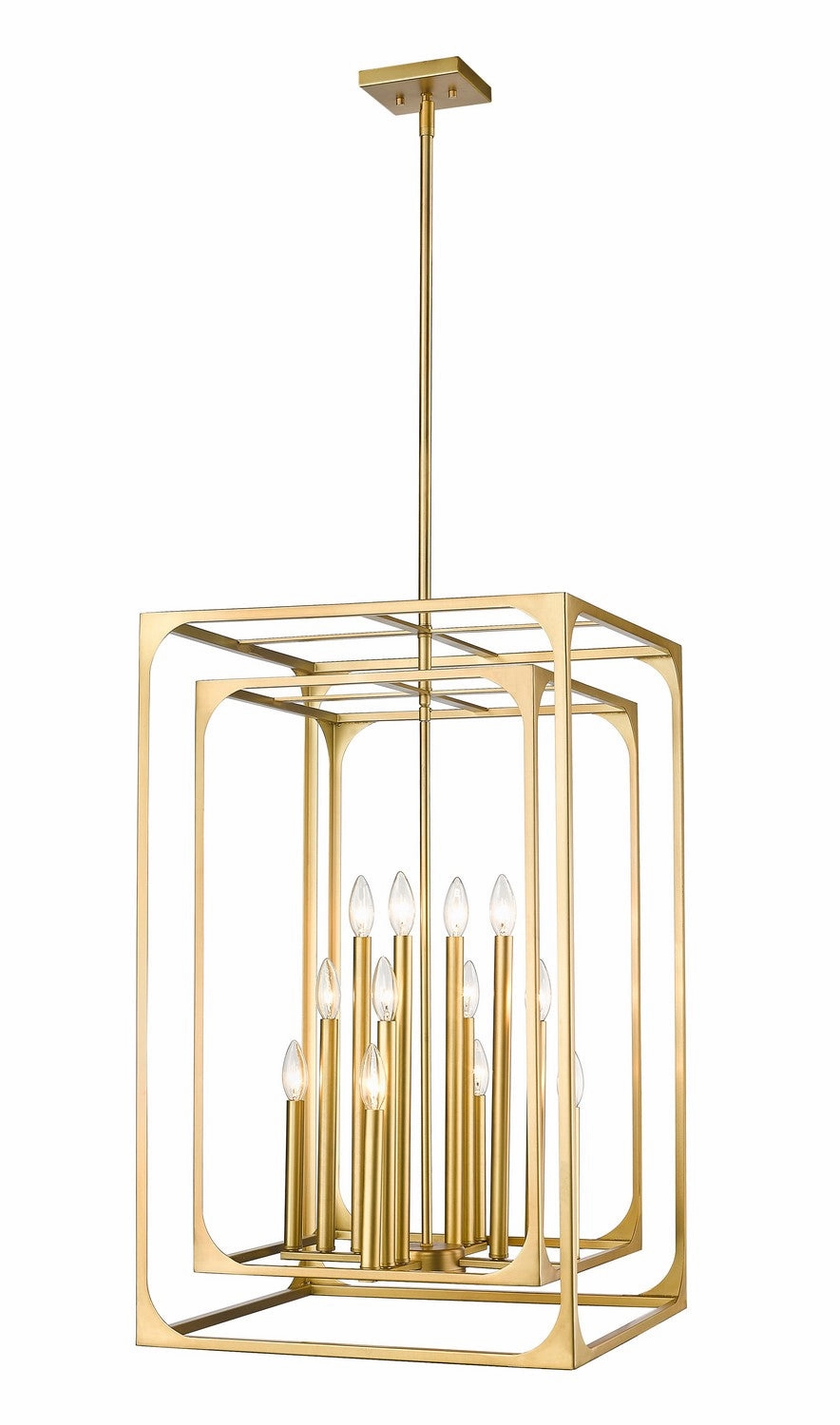 Easton 12 Light Chandelier Rubbed Brass Ceiling Lights Lighting cheap deals