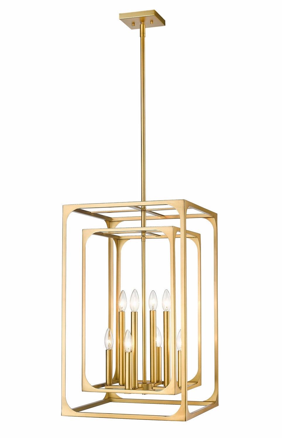 Easton Eight Light Chandelier Rubbed Brass Ceiling Lights Lighting cheap deals