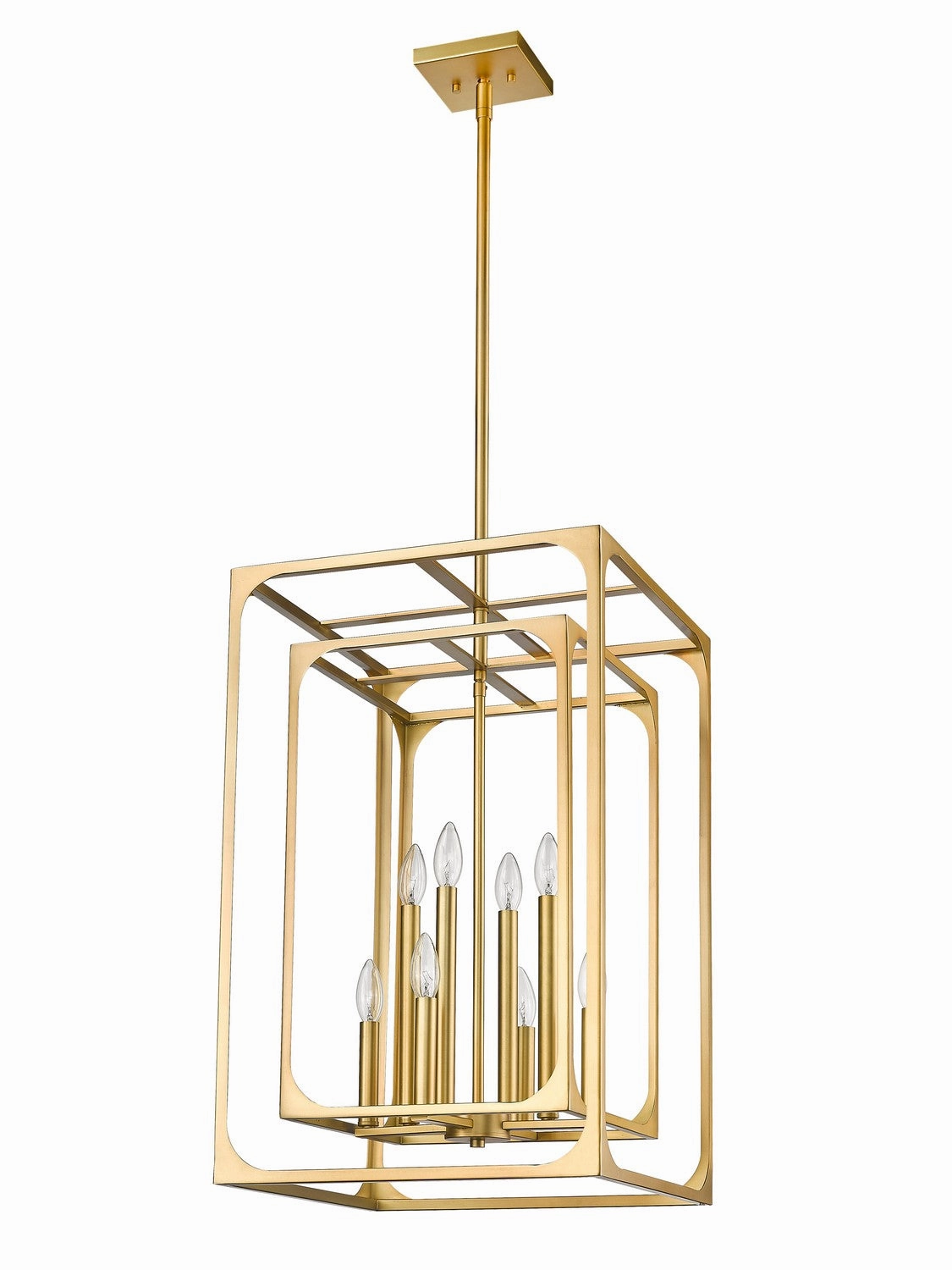 Easton Eight Light Chandelier Rubbed Brass Cheap Ceiling Lights available