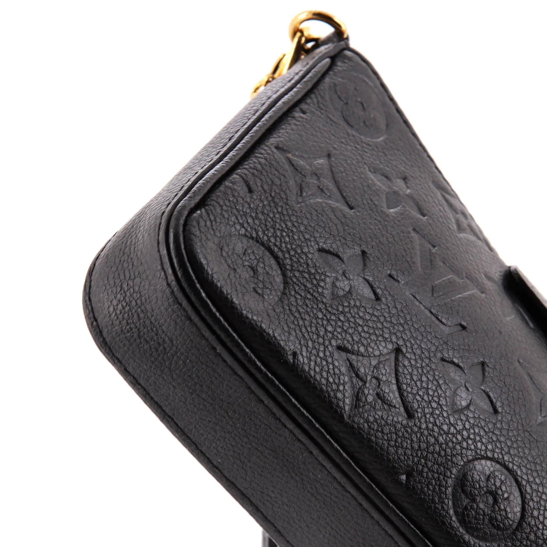 Easy Pouch on Strap Monogram Empreinte Leather